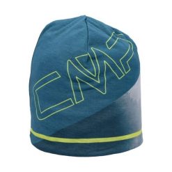 Czapka męska turystyczna CMP 6505502. Niebieskie czapki męskie CMP, bez wzorów, z polaru, sportowe. Za 44.99 zł.