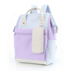 Plecak damski Himawari 1027 fioletowy. Fioletowe plecaki damskie Peterson, bez wzorów, eleganckie. Za 149.99 zł.