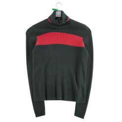 Damski czerwony sweter z golfem. Czerwone golfy damskie Ralph Lauren, m, bez wzorów, z materiału, bez ramiączek. Za 59.60 zł.