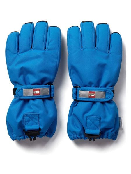 LEGO Rękawiczki "Atlin 700" w kolorze niebieskim rozmiar: 134/140. Niebieskie rękawiczki dziecięce LEGO, bez ramiączek. Za 139.87 zł.