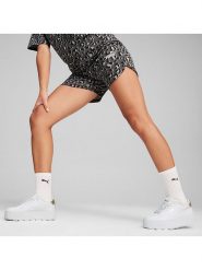 Puma Szorty dresowe "ESS+ Animal 5" w kolorze czarnym rozmiar: XS. Czarne szorty damskie Puma, bez wzorów, z dresówki. Za 39.49 zł.