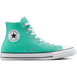 Buty sportowe damskie Converse Chuck Taylor All Star. Niebieskie buty sportowe na co dzień damskie Converse, bez wzorów. W wyprzedaży za 390.00 zł.