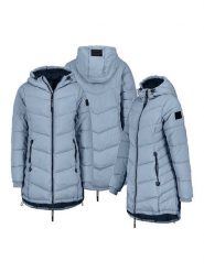 Sublevel Płaszcz pikowany w kolorze błękitnym rozmiar: L. Niebieskie płaszcze damskie Sublevel, l, bez wzorów. Za 183.59 zł.