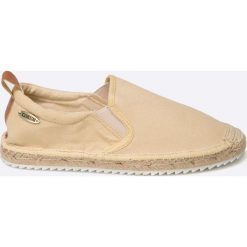 Big Star - Espadryle. Brązowe espadryle damskie Big Star, bez wzorów, z materiału, bez obcasa. W wyprzedaży za 39.90 zł.