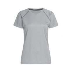 Koszulka Damska Active 140 Team Raglan. Czarne bluzki damskie Stedman, xl, bez wzorów, sportowe, bez kołnierzyka, bez ramiączek. Za 51.99 zł.