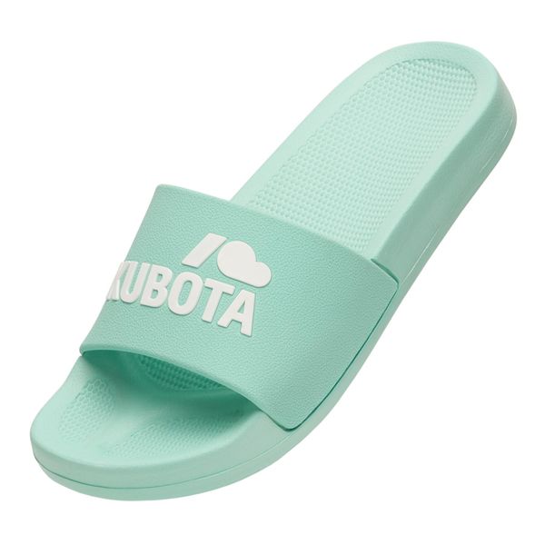 Kubota Klapki Basenowe Basic. Zielone klapki damskie Kubota, bez wzorów, bez obcasa. Za 99.99 zł.