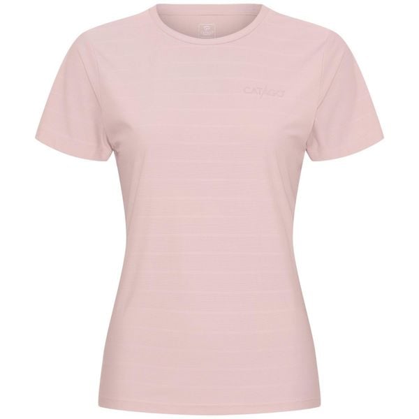 Koszulka damska Catago Tina. Czerwone t-shirty damskie CATAGO, bez wzorów, bez kołnierzyka. Za 254.50 zł.