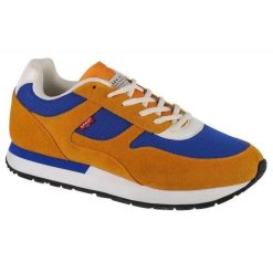 Trampki Męskie Zamsz Bannister. Brązowe trampki i tenisówki męskie Levi's, bez wzorów, z koronki, bez zapięcia. Za 445.99 zł.