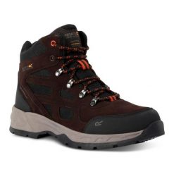 Buty trekkingowe męskie Vendeavour Suede. Brązowe buty trekkingowe męskie Regatta, bez zapięcia. Za 299.04 zł.