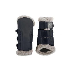 Zamknięte buty końskie dla owiec Cavallo Joca. Czarne buty wizytowe męskie CAVALLO, ze skóry, bez zapięcia. Za 216.00 zł.