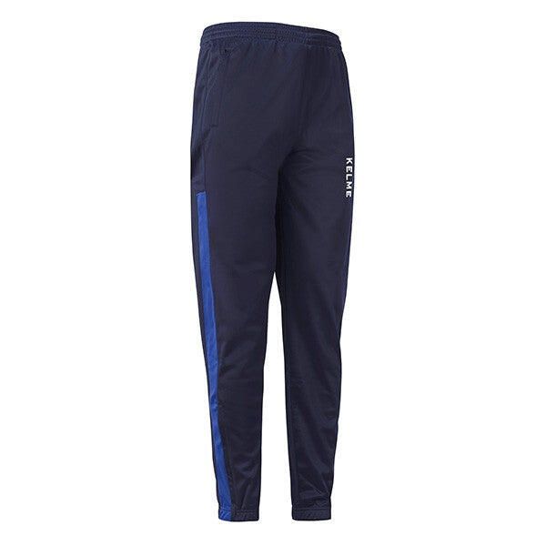 Kelme Pantalón Largo Lince Marino Unisex. Niebieskie szorty męskie Kelme, bez wzorów. W wyprzedaży za 121.45 zł.