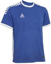 Koszulka Piłkarska męska Select MONACO niebieska. Niebieskie t-shirty sportowe męskie Select, m, z poliesteru, bez ramiączek, do piłki nożnej. Za 192.55 zł.