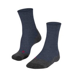 Skarpetki Falke TK2 Explore Melange. Niebieskie skarpetki męskie Falke, bez wzorów, z elastanu. Za 161.50 zł.
