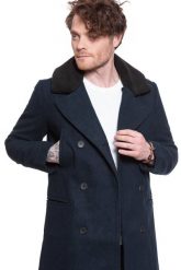 MĘSKI PŁASZCZ LEE PEACOAT SKY CAPTAIN L86RLBHY 112122770. Płaszcze męskie Lee, l, bez wzorów. Za 329.99 zł.
