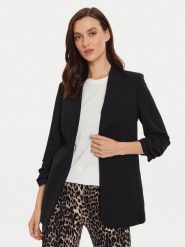 ONLY Marynarka Poptrash 15324620 Czarny Loose Fit. Czarne marynarki i żakiety damskie Only, s, bez wzorów, z syntetyku. Za 129.99 zł.