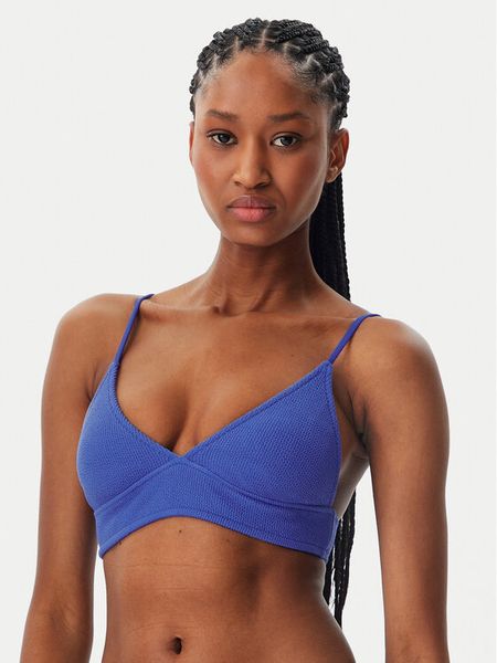 Banana Moon Góra od bikini Miko Scrunchy JAA36 Niebieski. Niebieskie bikini damskie Banana Moon, bez wzorów. Za 219.99 zł.