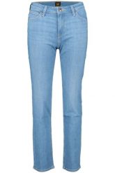 DAMSKIE SPODNIE LEE ELLY LEAST WORRIED 112365704. Spodnie materiałowe damskie Lee, bez wzorów, z jeansu. Za 219.99 zł.