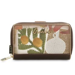 Brązowy Damski Portfel Anekke Edycja Limitowana. Brązowe portfele damskie Anekke, z aplikacjami. Za 179.00 zł.