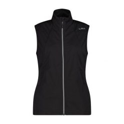 Damska kurtka bez rękawów CMP. Czarne kurtki damskie CMP, m, bez wzorów, z softshellu, bez kaptura. Za 309.00 zł.