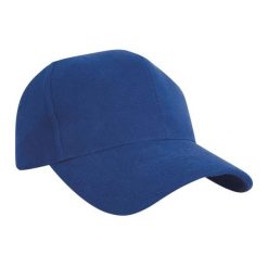 Ciężka Bawełniana Czapka Unisex Dla Dorosłych W Stylu Pro. Czerwone czapki męskie RESULT HEADWEAR, bez wzorów, z bawełny. Za 38.99 zł.