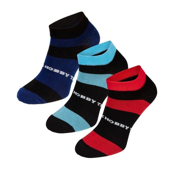 Skarpetki Sportowe Męskie krótkie – zestaw 3 par EXTREME HOBBY STRIPES. Czerwone skarpetki męskie EXTREME HOBBY, bez wzorów, z bawełny. Za 69.00 zł.