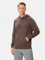 Under Armour Bluza Ua Essential 1373880 Brązowy ciemny Loose Fit. Brązowe bluzy bez kaptura męskie Under Armour, m, z bawełny. Za 279.99 zł.