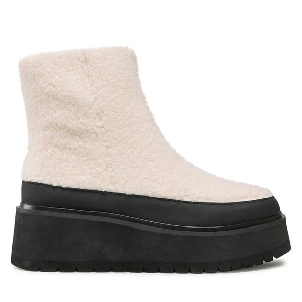 Botki Jenny Fairy. Brązowe botki damskie Jenny Fairy, bez obcasa, na koturnie, bez zapięcia. Za 249.99 zł.