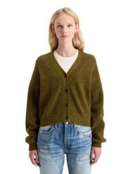 Scotch & Soda Kardigan w kolorze khaki rozmiar: M. Brązowe kardigany damskie Scotch & Soda, m, bez wzorów, z wełny. Za 188.85 zł.