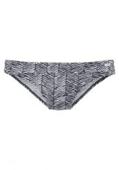 Bas de maillot de bain z paskiem dla kobiet Lascana Sugar. Czarne bikini damskie Venice Beach, bez wzorów. Za 193.50 zł.