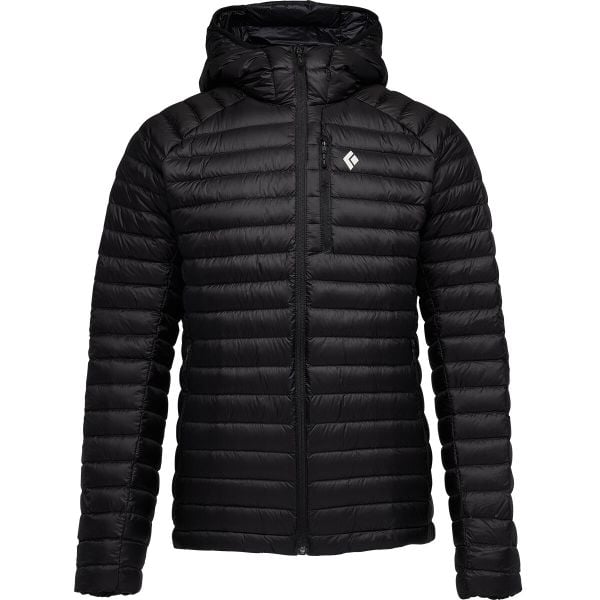 Kurtka z kapturem Black Diamond Approach. Czarne kurtki męskie Black Diamond, na zimę, m, bez wzorów, z puchu, sportowe, z kapturem. Za 1,490.00 zł.