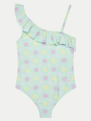 Guess Strój kąpielowy J5GZ45 MC052 Błękitny. Niebieskie stroje kąpielowe dziewczęce Guess, z aplikacjami, z syntetyku. Za 129.99 zł.