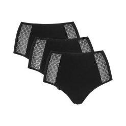 Cellbes Figi 3 Pack czarny female czarny 34/36. Czarne figi damskie Cellbes, bez wzorów, z bawełny. Za 105.00 zł.
