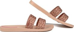 Klapki basenowe damskie Ipanema Renda II Fem. Brązowe klapki damskie Ipanema, bez wzorów, bez obcasa. Za 137.00 zł.