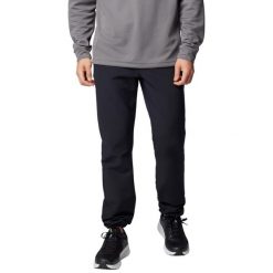 COLUMBIA Spodnie męskie Black Mesa Warm Pant black-36. Czarne spodnie materiałowe męskie Columbia, bez wzorów, z elastanu. Za 231.95 zł.