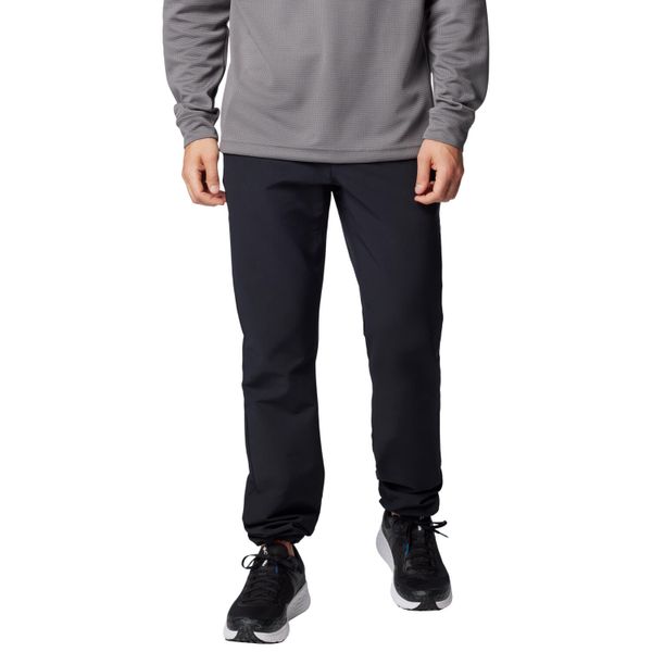 COLUMBIA Spodnie męskie Black Mesa Warm Pant black-36. Czarne spodnie materiałowe męskie Columbia, bez wzorów, z elastanu. Za 231.95 zł.