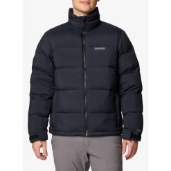 Kurtka puchowa męska Columbia Bulo Point III Down Jacket. Czarne kurtki treningowe męskie Columbia, m, bez wzorów, z puchu, do biegania. Za 879.99 zł.
