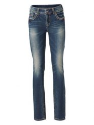 Heine Dżinsy - Regular fit - w kolorze granatowym rozmiar: W22. Niebieskie jeansy damskie Heine. Za 100.99 zł.