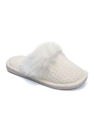 Confly Kapcie w kolorze białym rozmiar: 39. Białe kapcie damskie Confly. Za 74.11 zł.