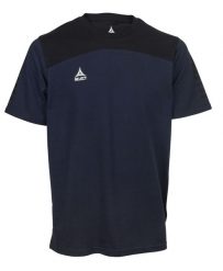 Koszulka piłkarska bawełniana męska Select Oxford granatowa. Czarne t-shirty sportowe męskie Select, m, z bawełny, bez ramiączek, do piłki nożnej. Za 120.42 zł.