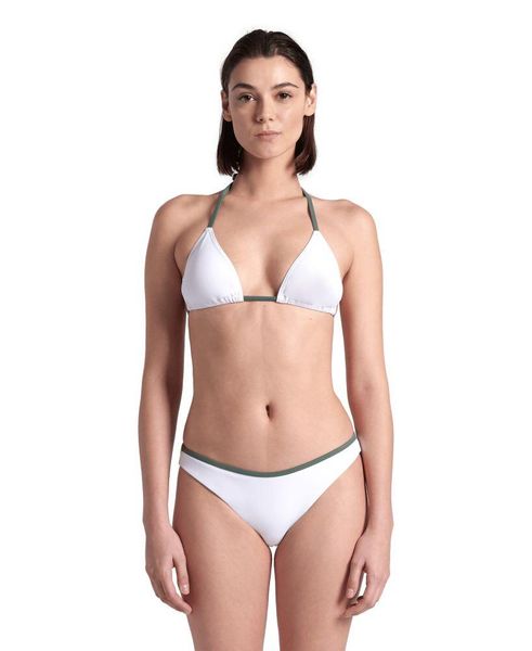 Strój kąpielowy damski dwuczęściowy bikini na basen plażę Arena Profile. Białe bikini damskie Arena, bez wzorów. Za 141.98 zł.