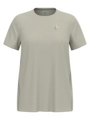 Odlo Koszulka funkcyjna "Zeroweight Chill" w kolorze beżowym rozmiar: S. Brązowe bluzki sportowe damskie Odlo, s, bez wzorów, bez ramiączek. Za 173.99 zł.