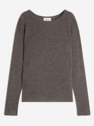 Perfect Cashmere Kaszmirowy sweter "Crou" w kolorze szarobrązowym rozmiar: S. Brązowe swetry klasyczne damskie Perfect Cashmere, s, z kaszmiru, bez kołnierzyka. Za 275.40 zł.