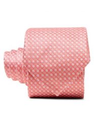 BOSS Jedwabny krawat Mężczyźni pomarańczowy, ONE SIZE. Brązowe krawaty i muchy męskie Boss, bez wzorów, z jedwabiu, biznesowe. Za 179.95 zł.