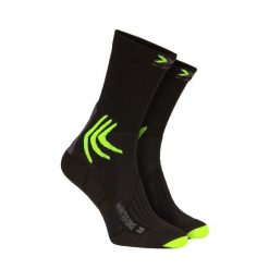 Skarpety rowerowe zimowe X-Socks WINTER BIKE 4.0. Czarne skarpetki damskie X-Socks, bez wzorów. Za 140.00 zł.