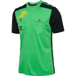 Koszulka Hummel FFHB New Referee 2025/26. Zielone t-shirty damskie HUMMEL, m, bez wzorów, z materiału, bez kołnierzyka. Za 243.50 zł.