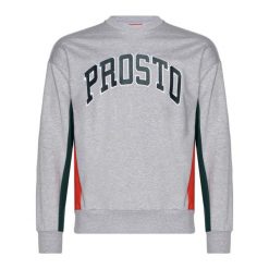 Bluza męska PROSTO Crewneck Splork. Szare bluzy bez kaptura męskie Prosto., m. Za 209.99 zł.