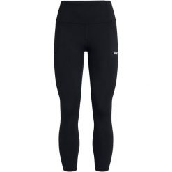Damskie legginsy do kostek Under Armour Motion. Czarne legginsy damskie Under Armour, m, bez wzorów, z materiału. Za 355.99 zł.