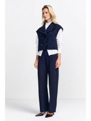 Rich & Royal Kamizelka w kolorze granatowym rozmiar: 42. Niebieskie kamizelki damskie Rich & Royal. Za 287.16 zł.