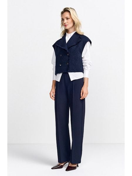 Rich & Royal Kamizelka w kolorze granatowym rozmiar: 42. Niebieskie kamizelki damskie Rich & Royal. Za 287.16 zł.