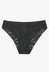 Ciemnozielone Koronkowe Majtki Typu Figi Lililoria. Zielone figi damskie Renee, l, bez wzorów, z jeansu. Za 4.99 zł.